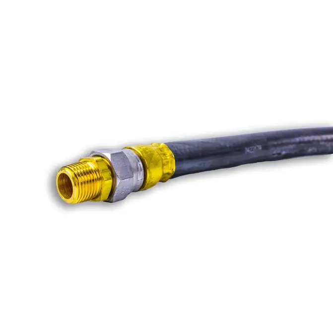 Air Brake Hose 3/8in X 24in Ab Hose 1 Swivel 3/8End - wordwideparts.com