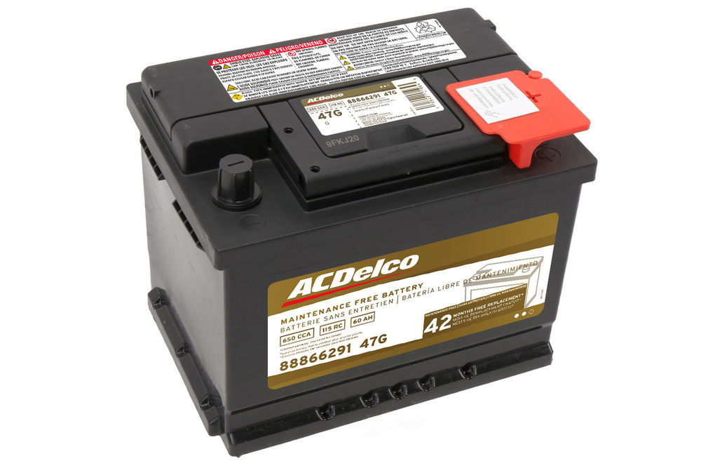 47G OEM ACDELCO Battery 88866291 42 Month Warranty Wordwideparts